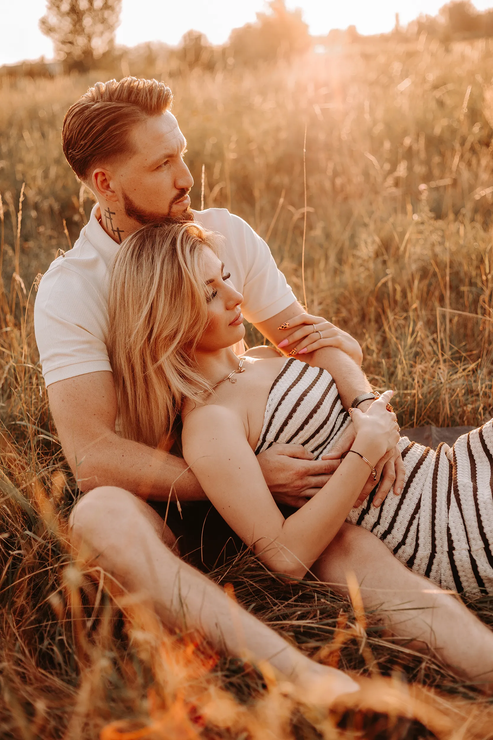 Zdjęcia narzeczonych w plenerze - sesja narzeczeńska Łódź - sesja plenerowa Darii i Sebastiana