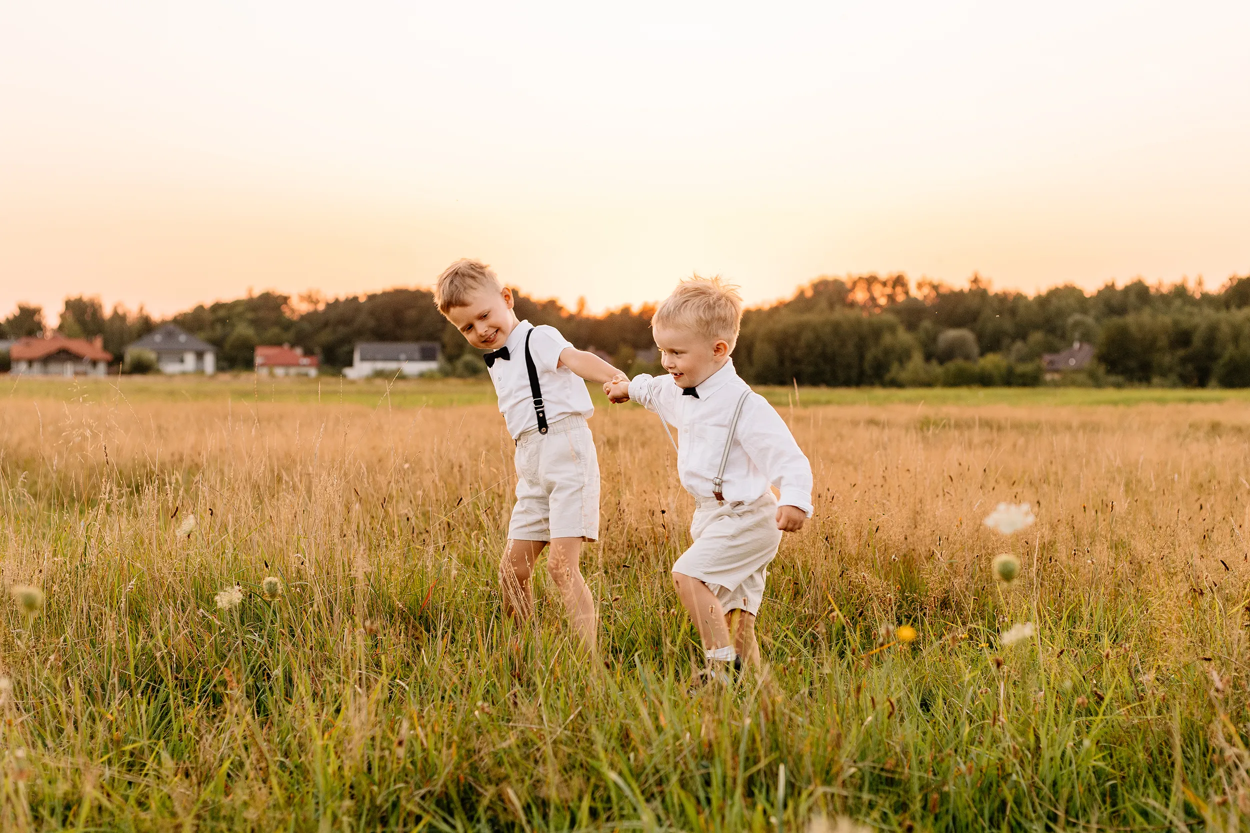 Zdjęcia rodzinne Pauliny, Bartka i chłopaków - sesja plenerowa Łódź - sesja rodzinna