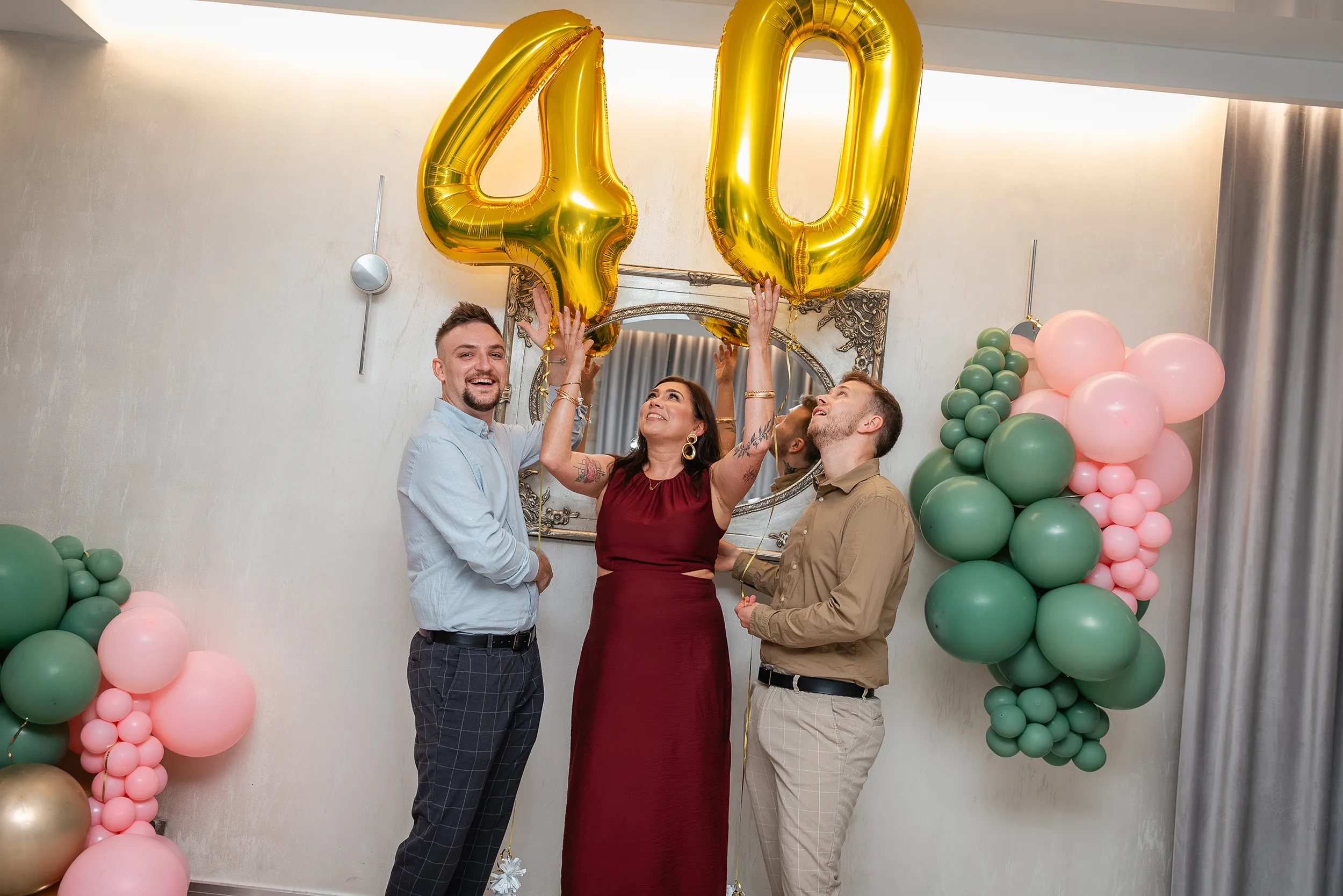 Zdjęcia z 40. urodzin Wioli - fotograf na jubileusz Łódź