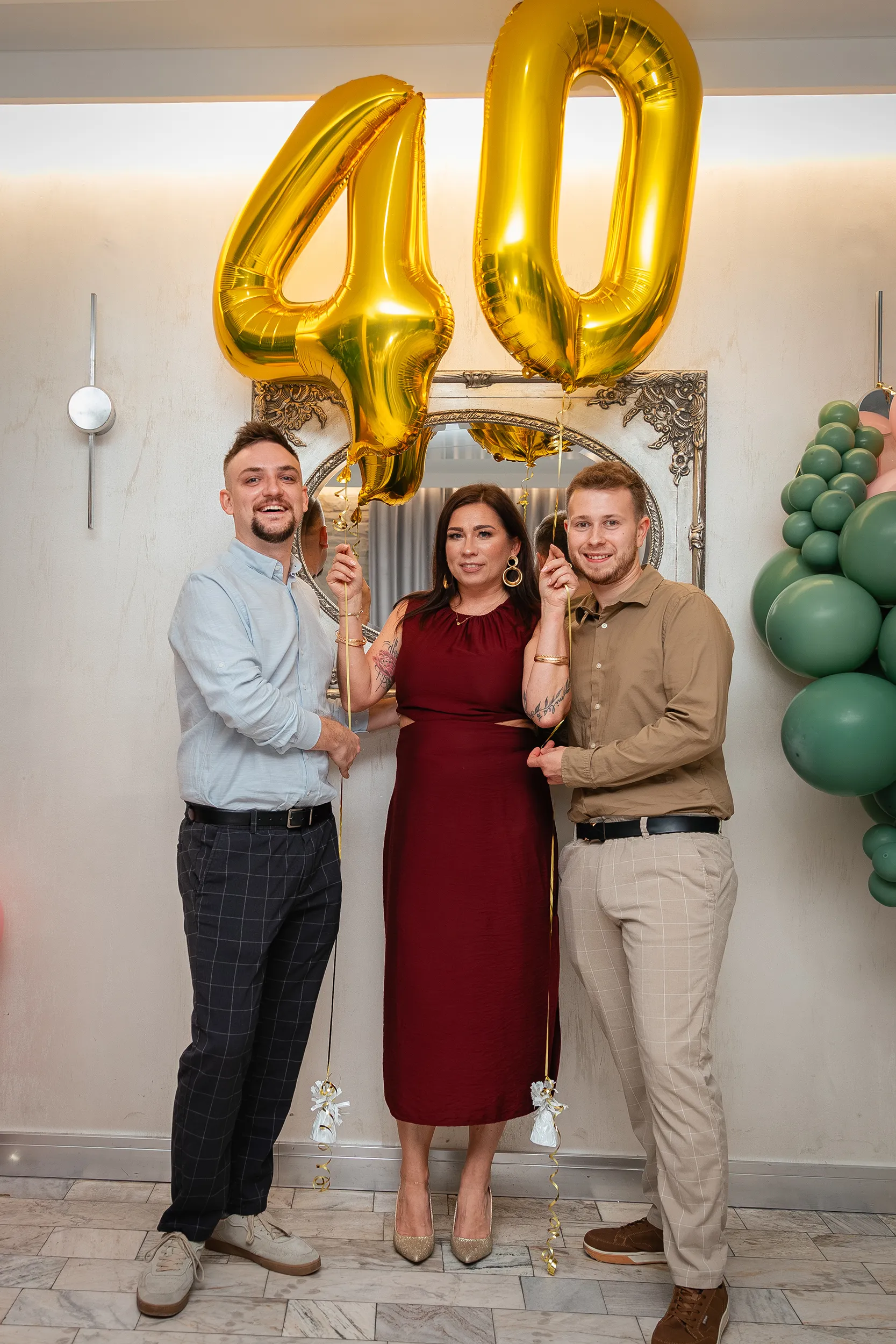 Reportaż z urodzin - fotograf na jubileusz Łódź - zdjęcia z 40. urodzin Wioli