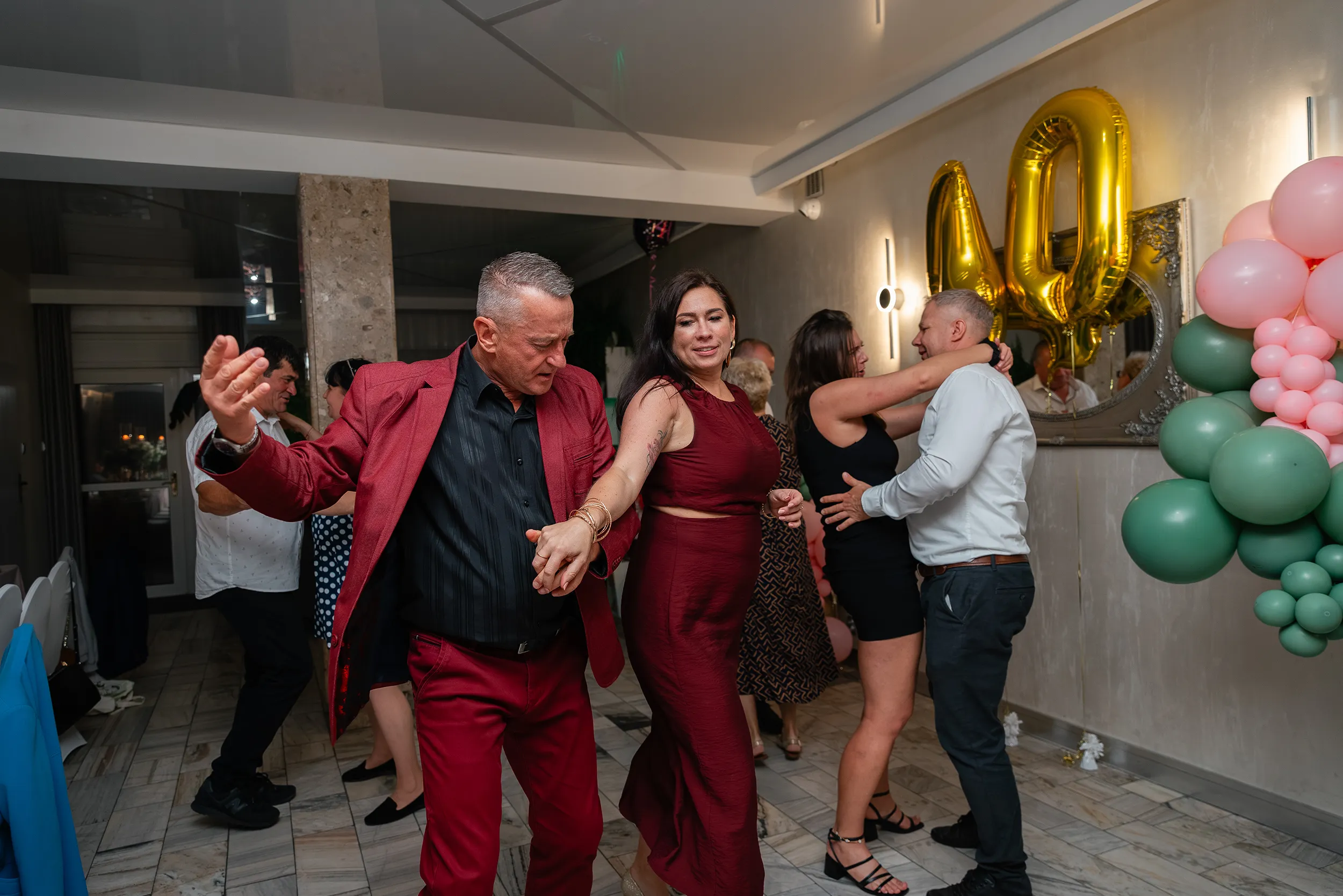 Reportaż jubileuszowy - fotograf na 40. urodziny Łódź - Wiola