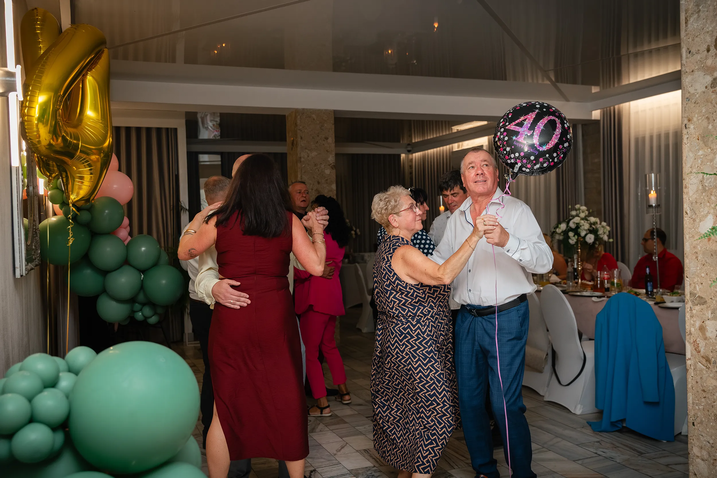 Fotografia eventowa - fotograf na 40. urodziny Łódź - jubileusz Wioli