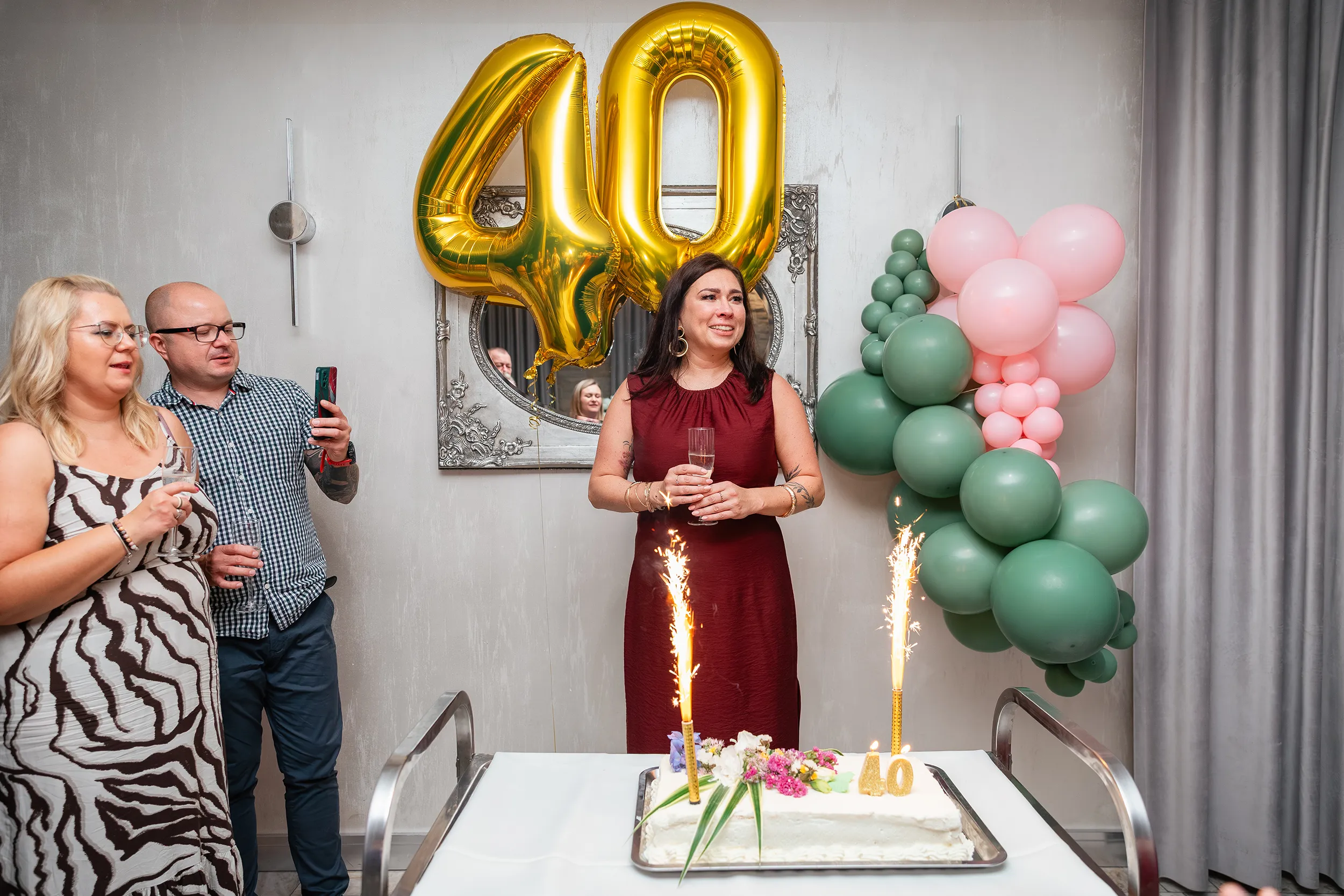 Reportaż z jubileuszu - fotograf na 40. urodziny Łódź - Wiola