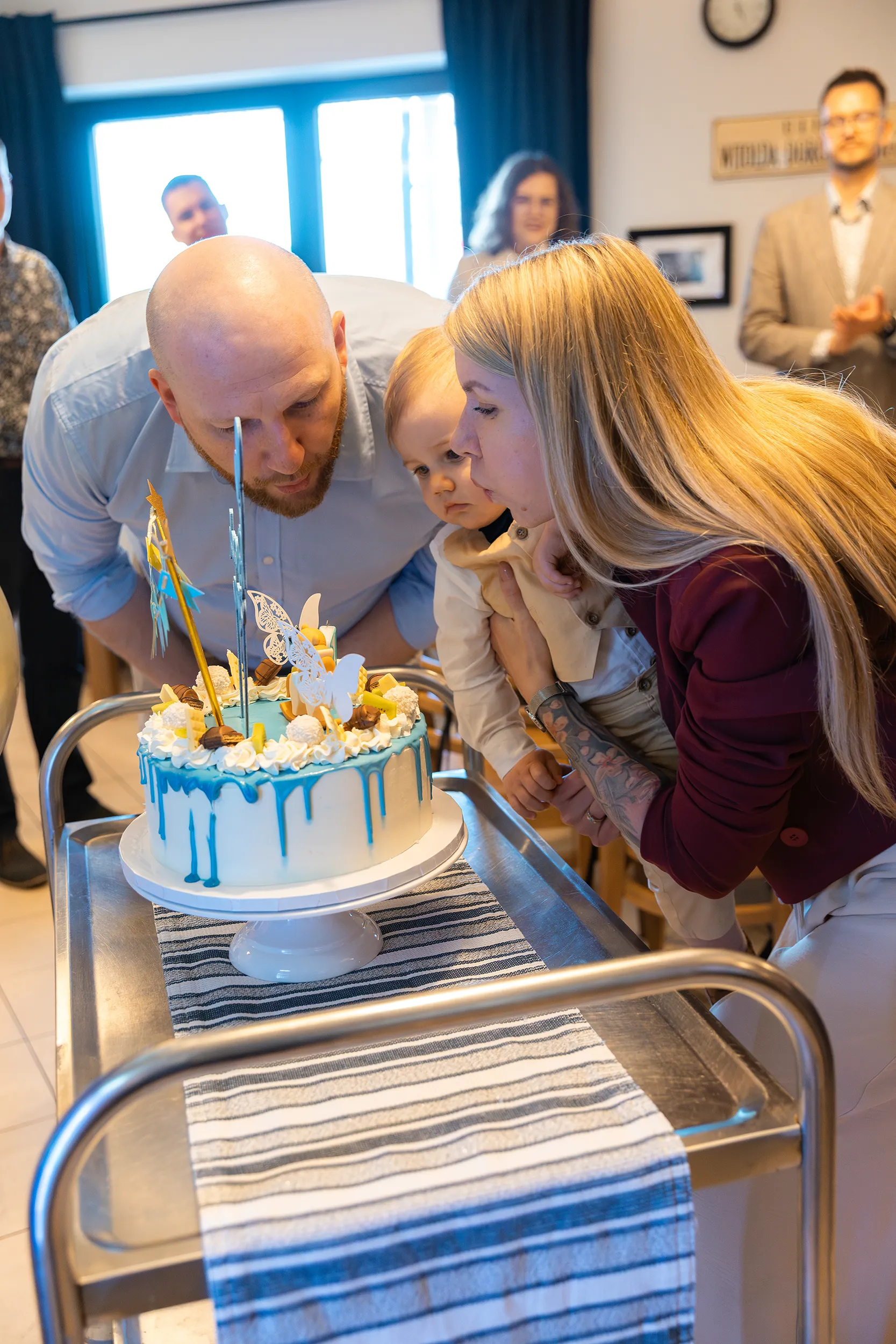 Zdjęcia z chrztu świętego Eryka - fotograf na chrzest Łódź - fotografia chrzcielna