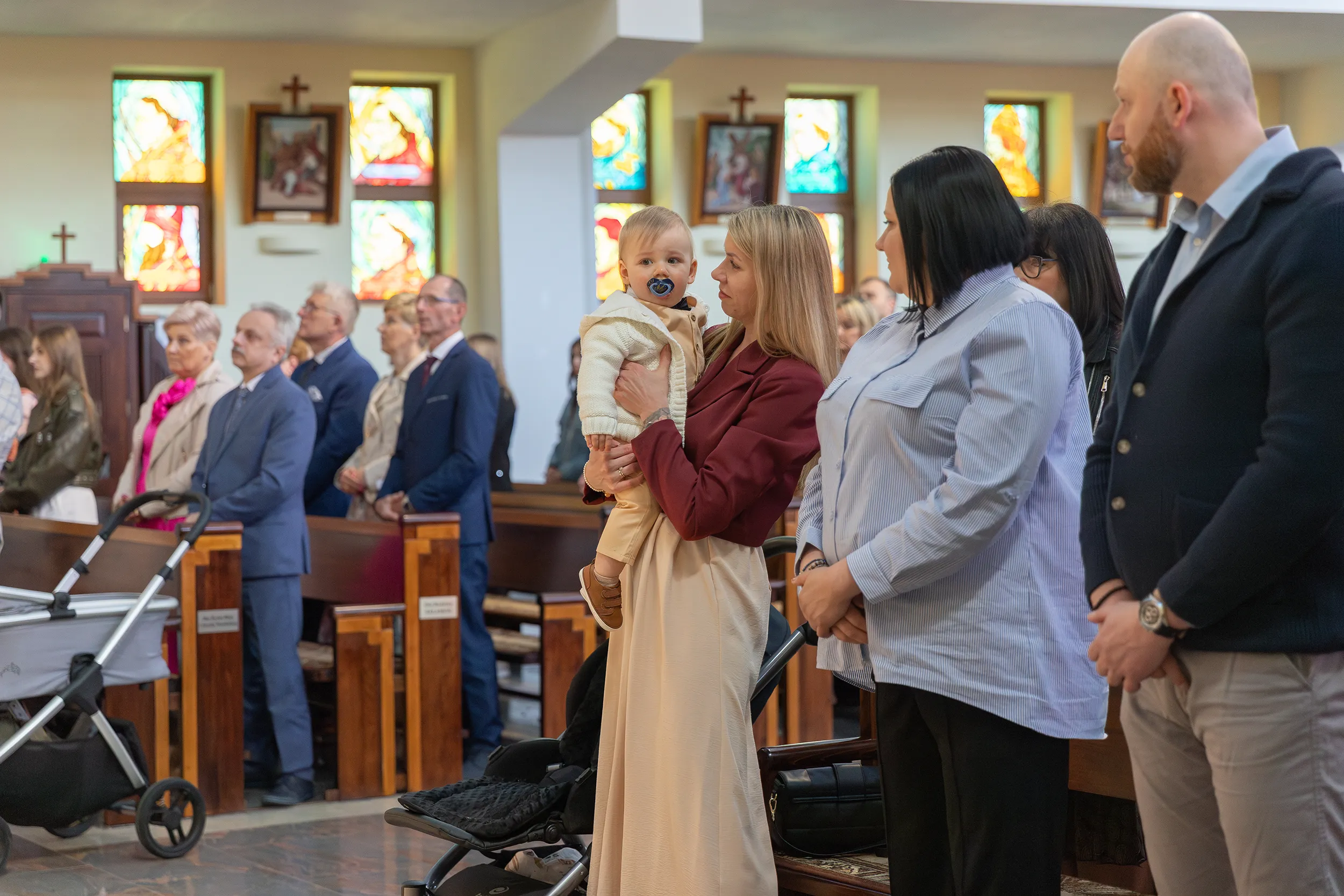 Fotografia chrzcielna - fotograf na chrzest Łódź - zdjęcia z chrztu Eryka