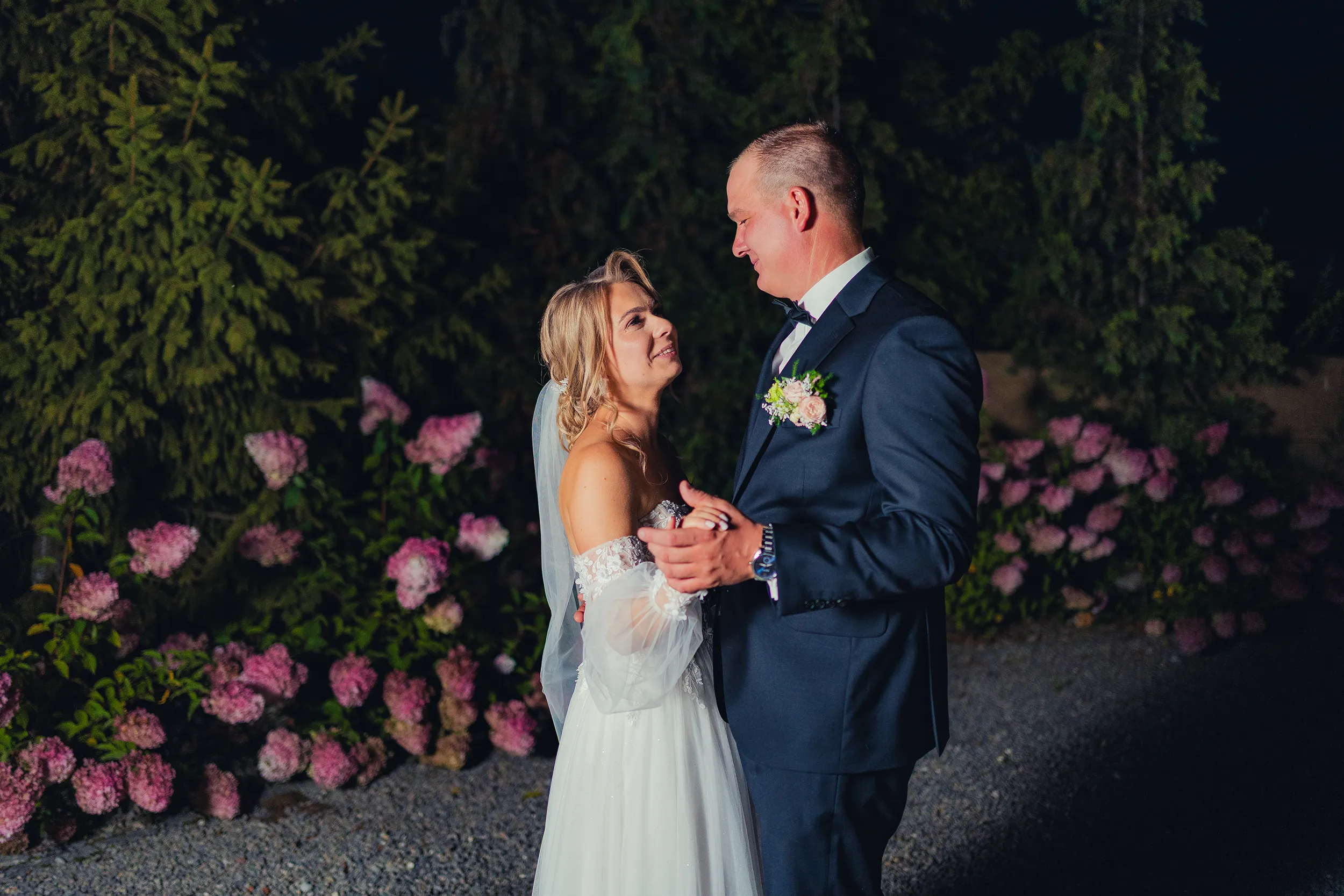 Moment przed ceremonią - reportaż ślubny Zgierz