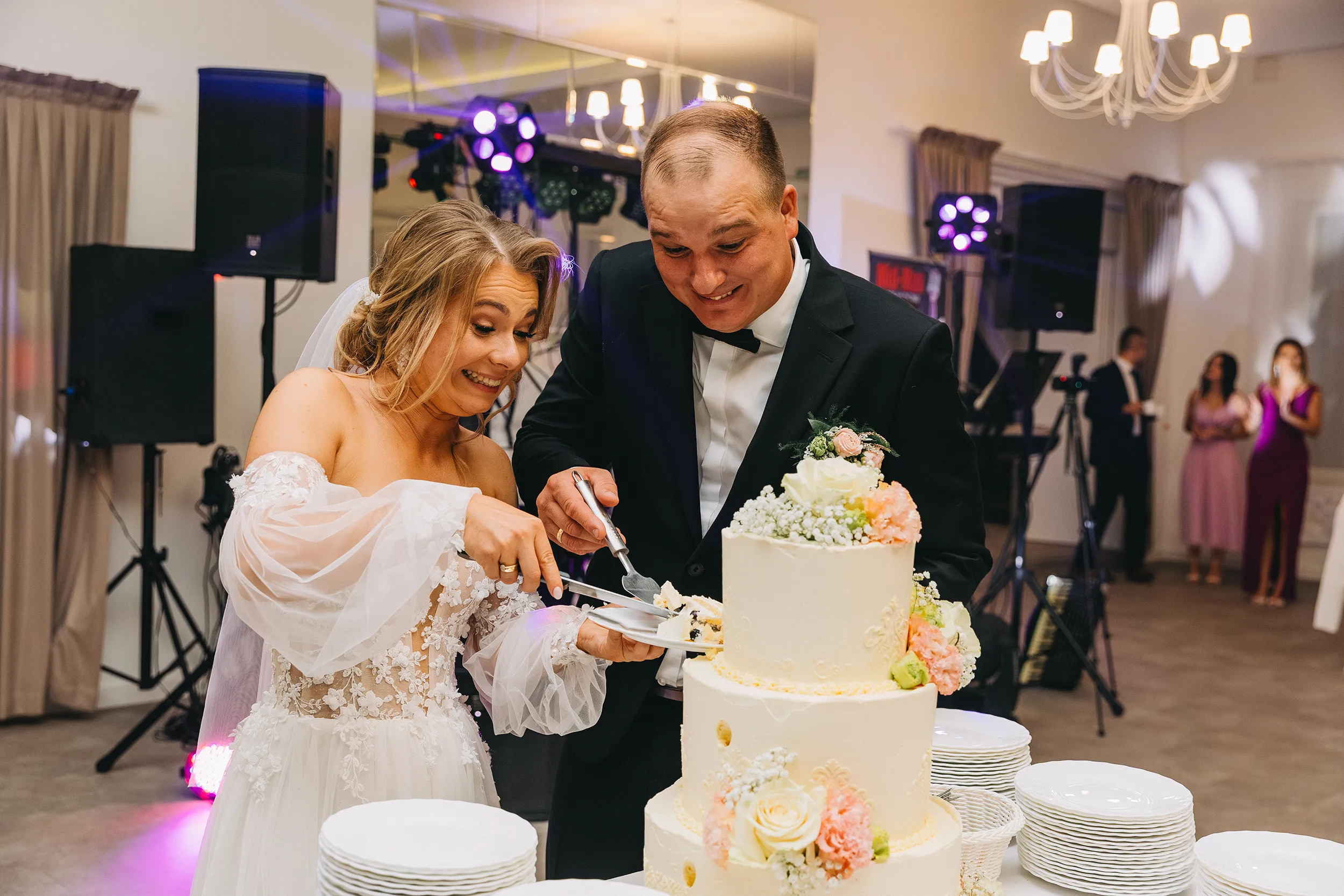 Weselne chwile radości - reportaż ślubny Zgierz