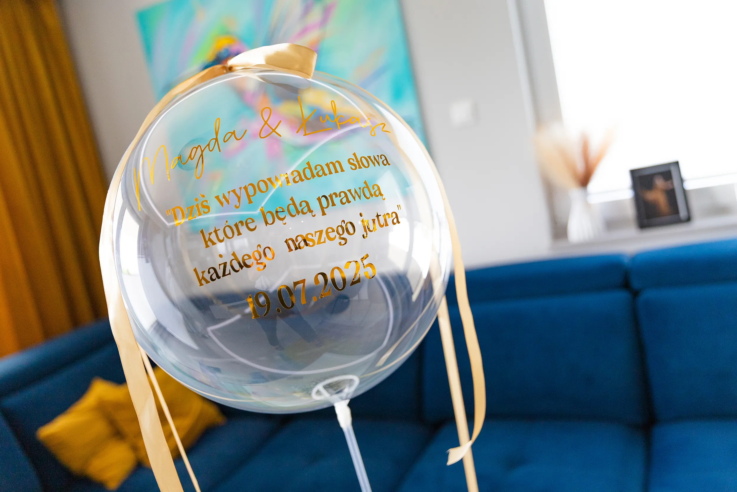 Moment zaślubin - fotografia weselna Piotrków Trybunalski