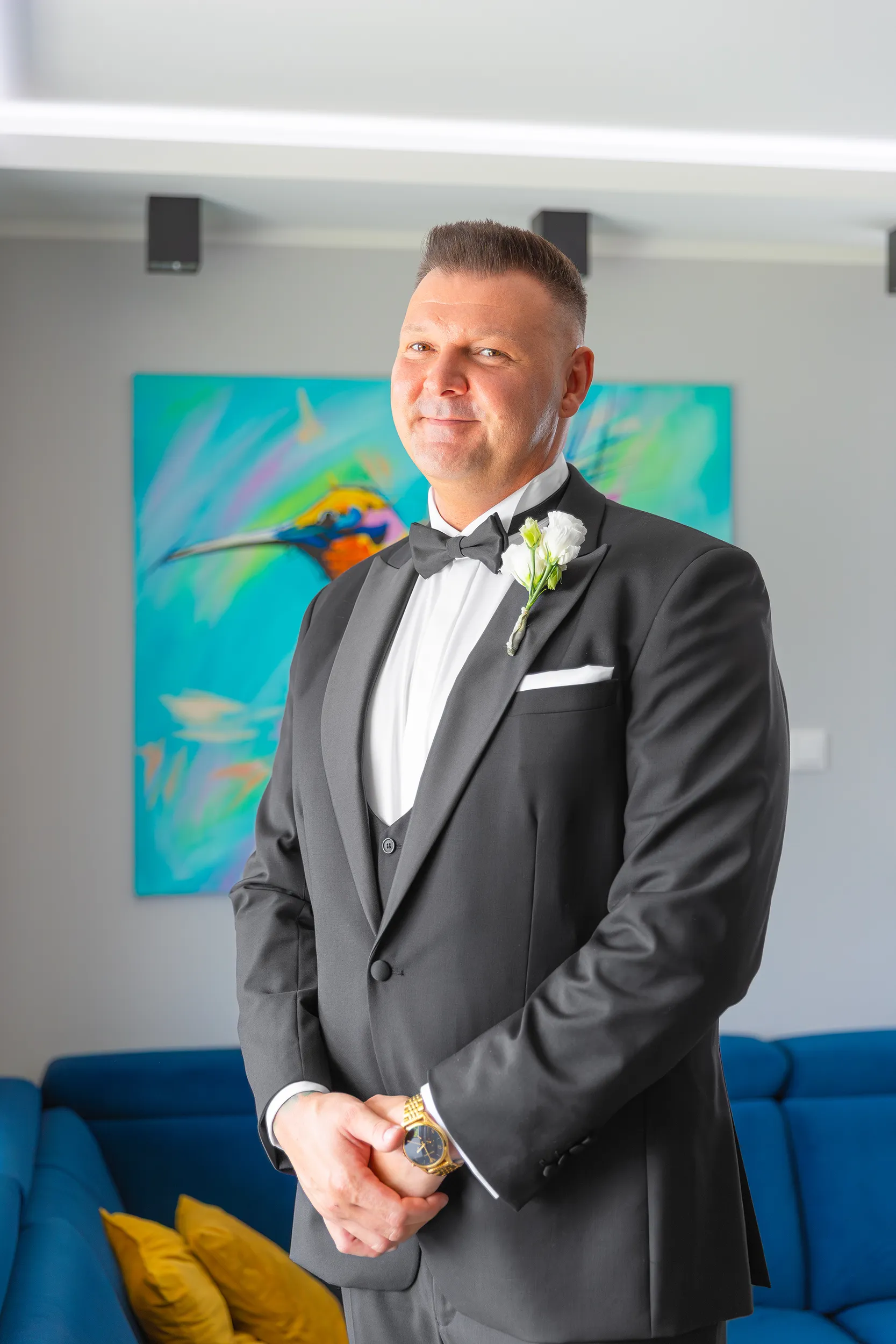 Tort weselny - sesja ślubna Bełchatów