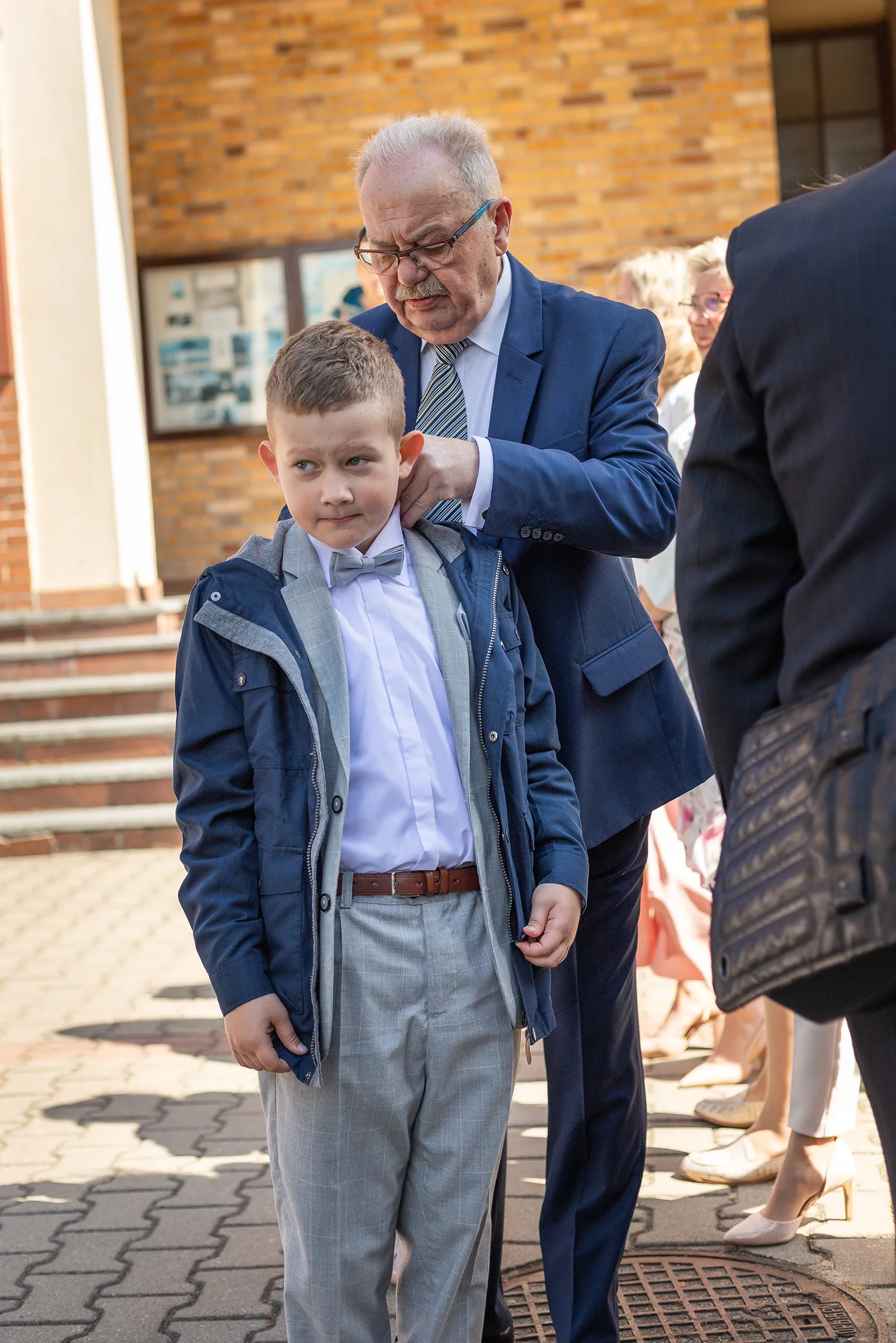 Moment przed ceremonią - zdjęcia z komunii Zgierz