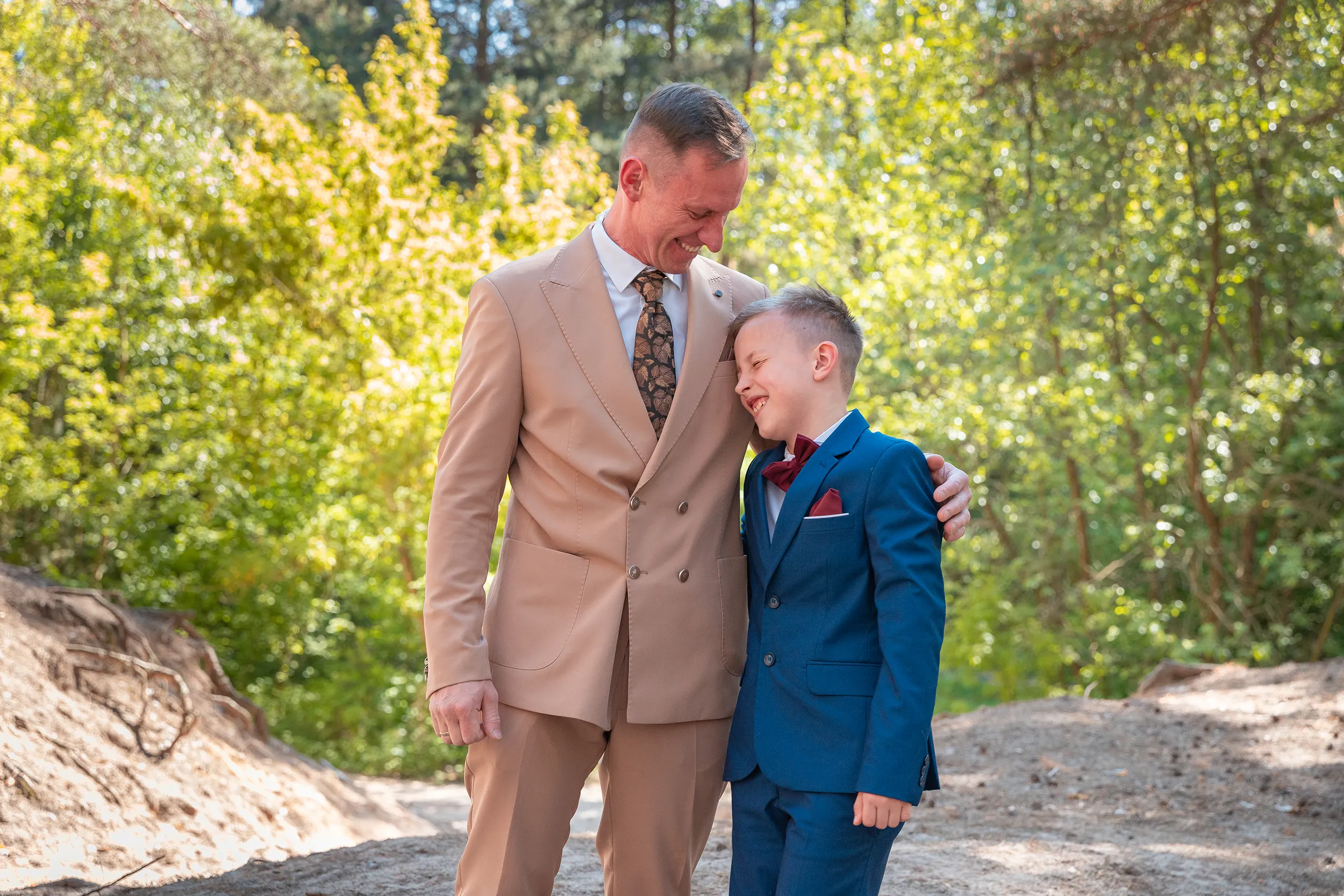 Portret z rodziną - fotografia komunijna Pabianice