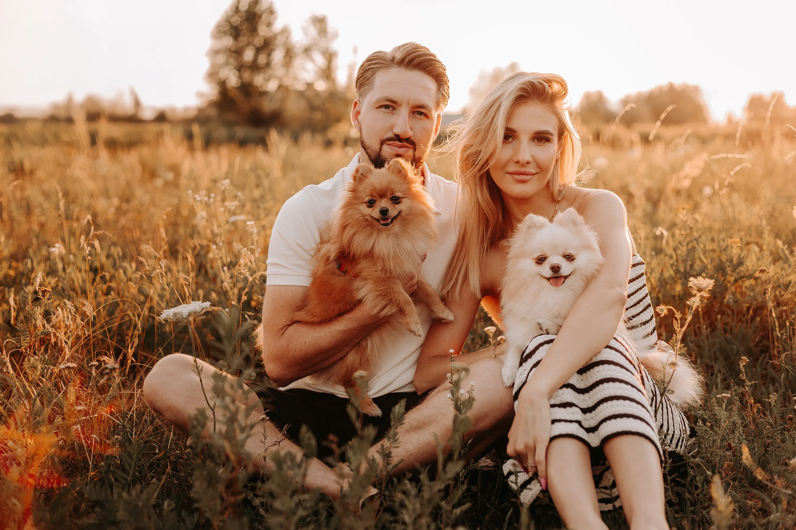 Sesja narzeczeńska w plenerze - sesja plenerowa Łódź - zdjęcia narzeczonych